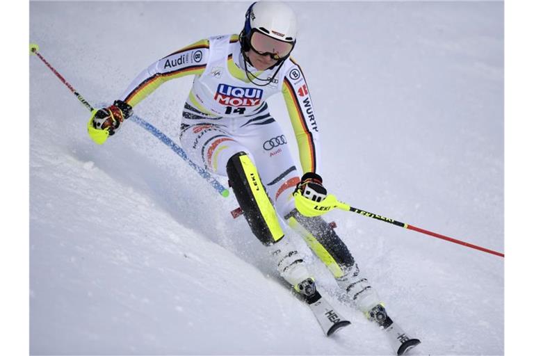 Fuhr in Are auf Platz fünf: Lena Dürr. Foto: Pontus Lundahl/TT News Agency/AP/dpa