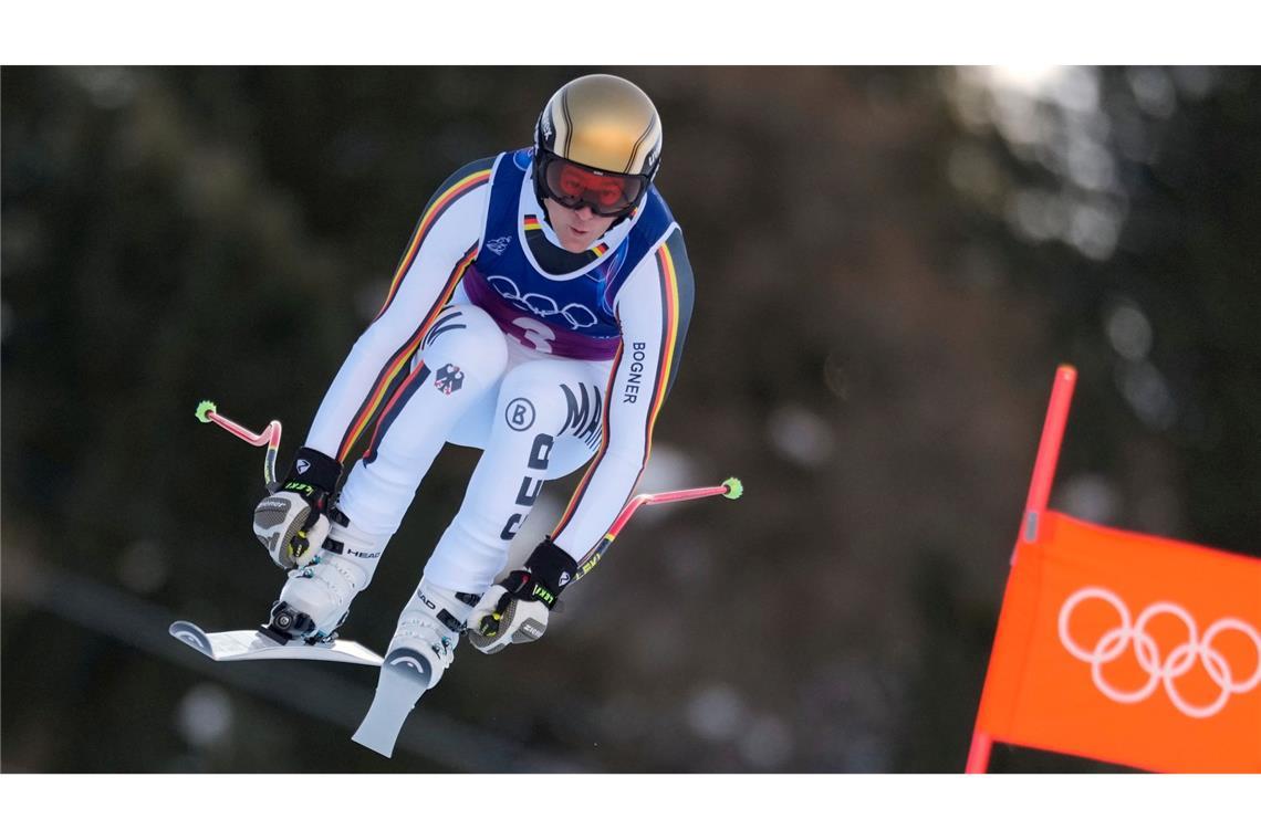 Fuhr in der Abfahrt auf Rang elf: Simon Jocher.