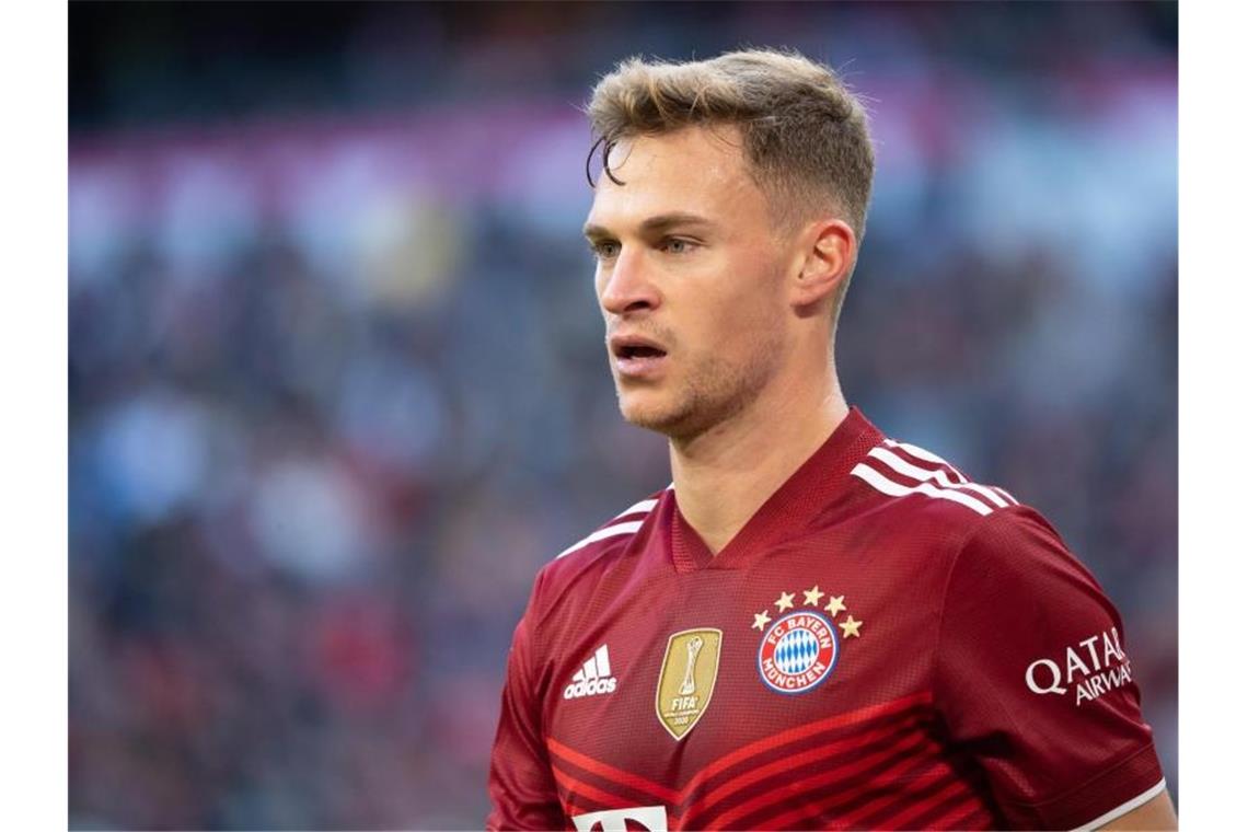 „Ethische Diskussion“: Impfdebatte um Bayern-Star Kimmich Fußballspieler Joshua Kimmich vom FC Bayern München. Foto: Sven Hoppe/dpa