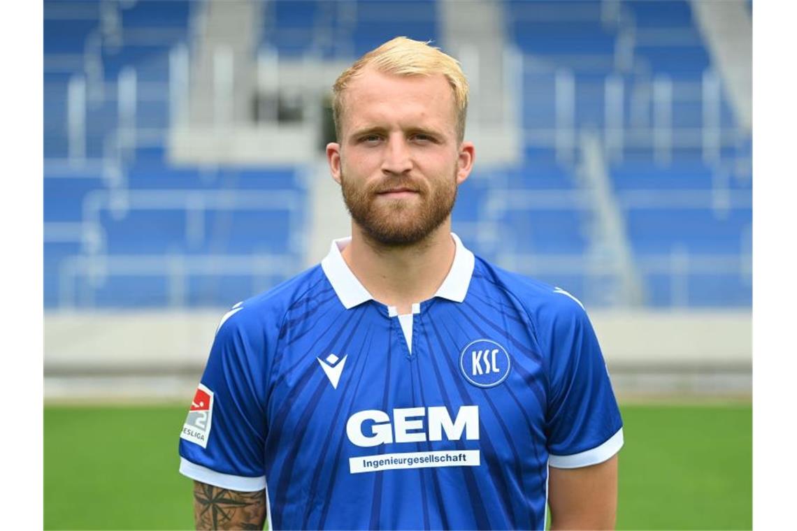 Fußballspieler Philipp Hofmann. Foto: Uli Deck/dpa/Archivbild