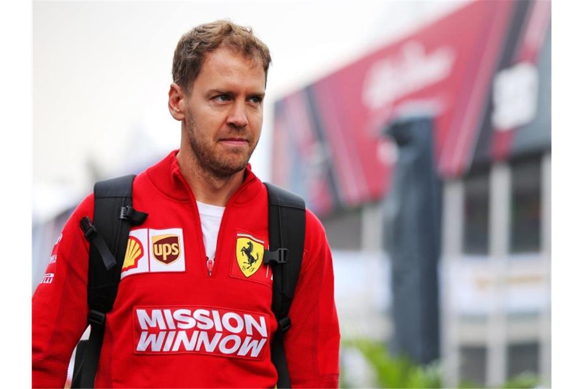 Gab sein Esports-Debüt: Ferrari-Pilot Sebastian Vettel. Foto: Photo4/Lapresse/Lapresse via ZUMA Press/dpa