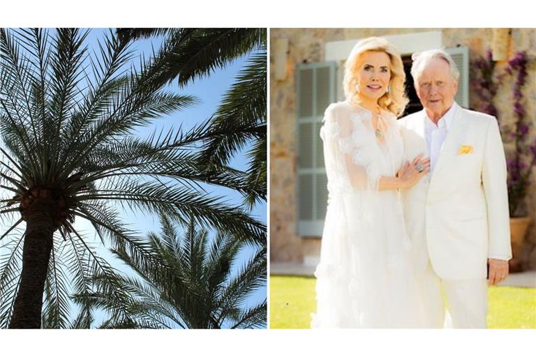 Gabriela und Wolfgang Porsche haben   ihre Hochzeit auf Mallorca gefeiert.