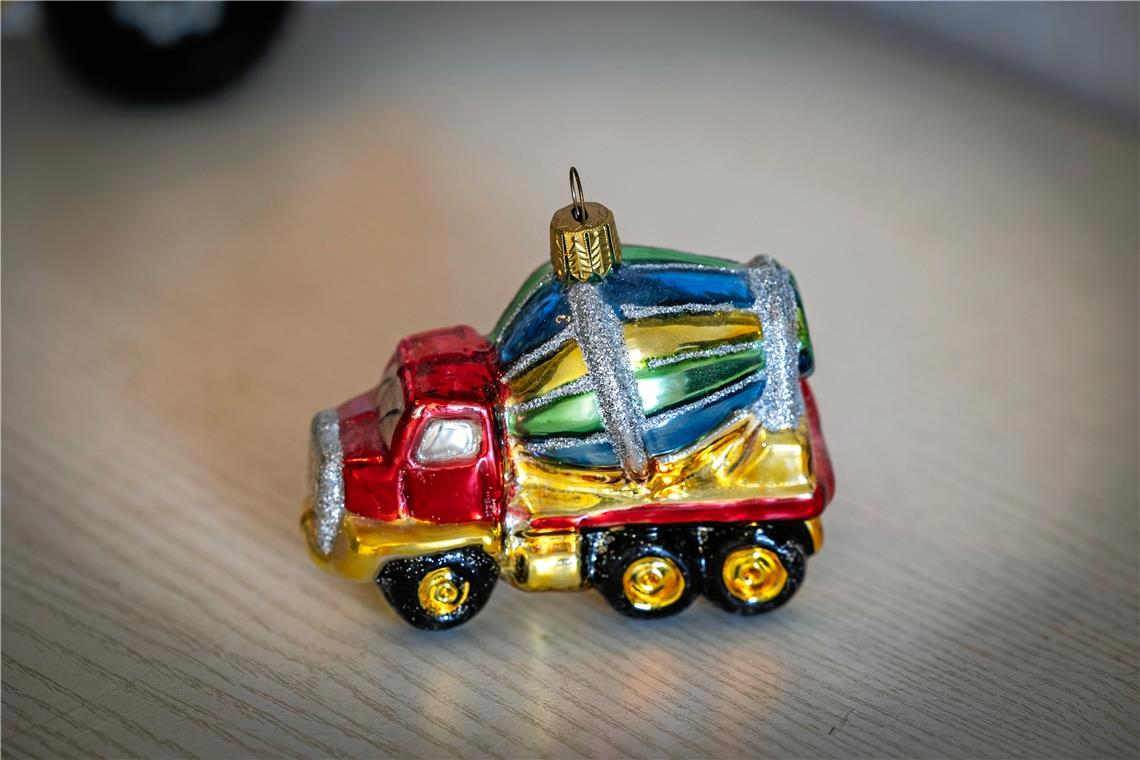 Backnanger sammelt Trommelmischer in allen Ausprägungen Ganz besonderer Christbaumschmuck