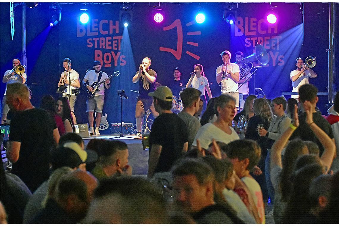 Garant für ausgelassene Partystimmung: die Blechstreet Boys.