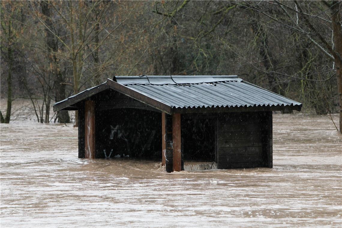 Gartenstraße Backnang, das Häuschen am See?