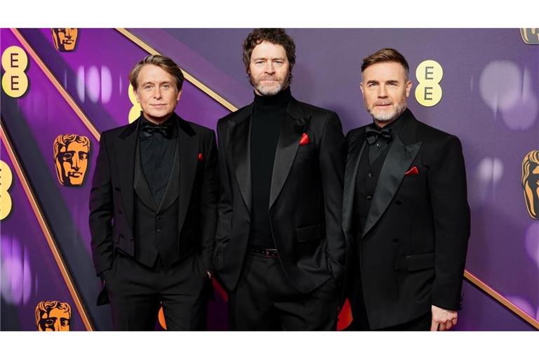 Gary Barlow, Howard Donald und Mark Owen von der Band Take That kommen 2027 wieder zu Konzerten nach Deutschland.