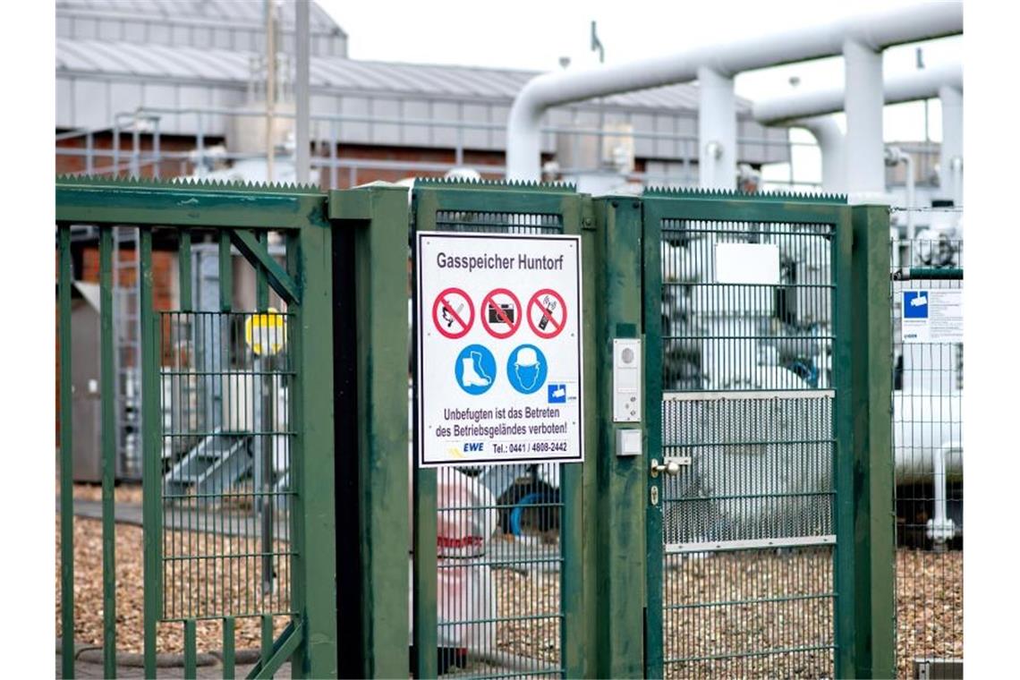 Ungewöhnlich leere Gasspeicher in Deutschland Gasspeicher gleichen Schwankungen beim Gasverbrauch aus. Der Füllstand hängt von der Jahreszeit ab. Foto: Hauke-Christian Dittrich/dpa