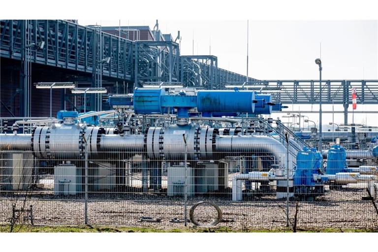 Gasspeicher, wie hier in Niedersachsen, können schnell enorme Mengen an Gas abgeben.