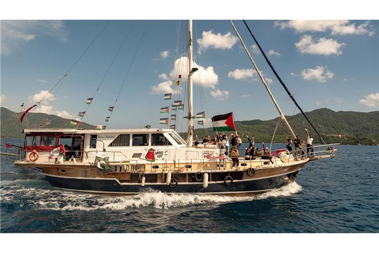 Gaza-Hilfsflotte beim Aufbruch aus der Türkei in Richtung Gaza. (Archivbild)