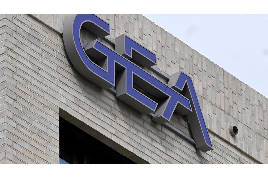 Gea-Logo am Düsseldorfer Unternehmenssitz (Archivbild)