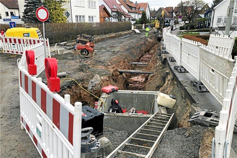 Geduld war während der langen Bauarbeiten in der Ebniseestraße gefragt. Foto: Gemeinde