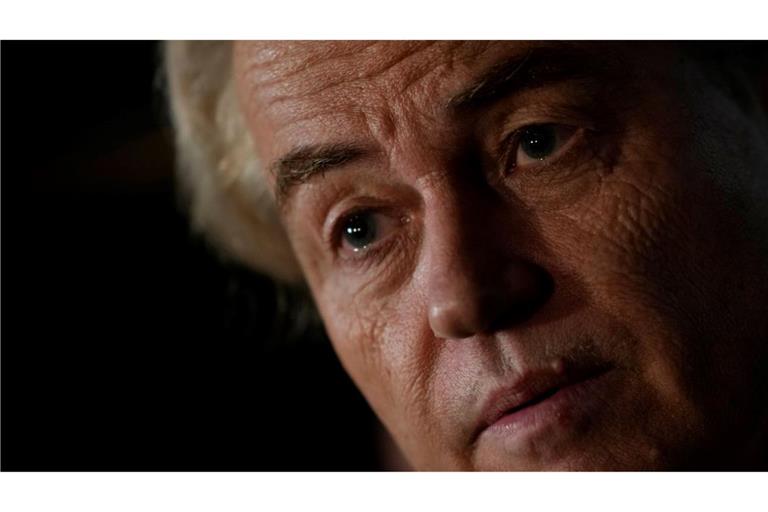 Geert Wilders, Vorsitzender der Partei für die Freiheit (PVV), ist nach den Wahlen die neue Nummer eins in den Niederlanden.