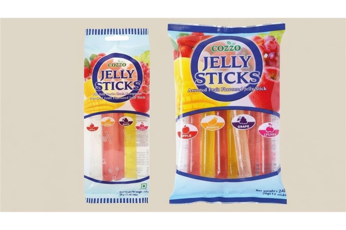 Gefährliche Jelly Sticks.
