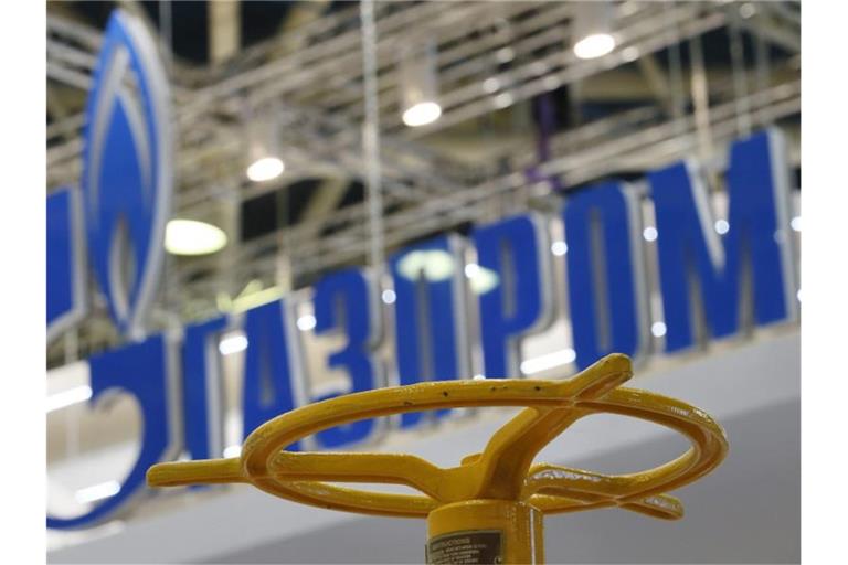Gegen Europas Gaskrise – Der russische Gasriese Gazprom will Lieferungen hochfahren. Foto: Sergei Ilnitsky/EPA/dpa