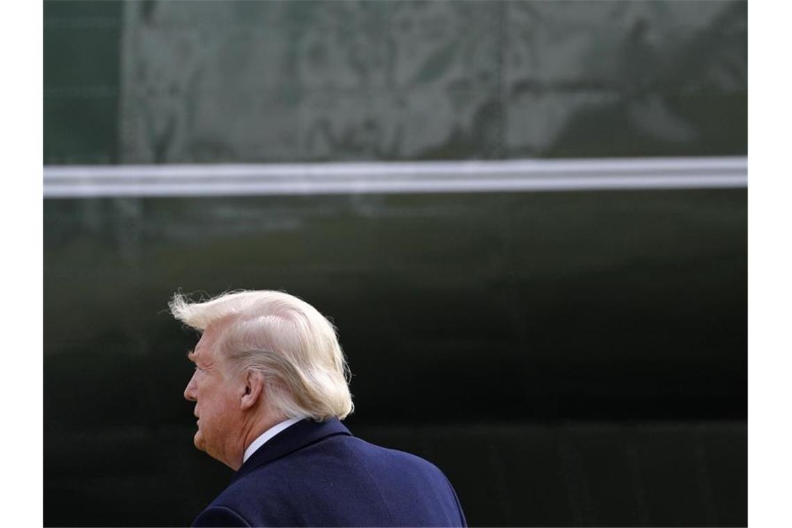 Gegen Ex-US-Präsident Donald Trump gibt es ein zweites Amtsenthebungsverfahren. Foto: Patrick Semansky/AP/dpa/Archivbild