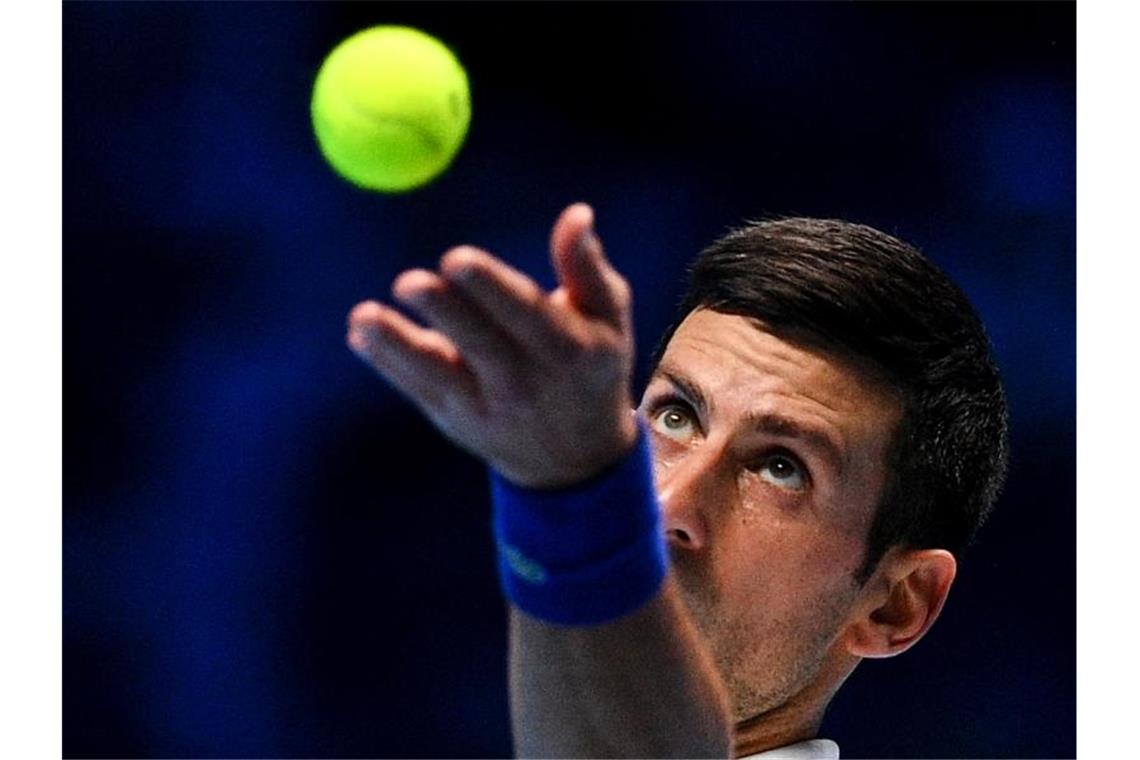 Gegen Novak Djokovic hilft nach Ansicht von Alexander Zverevs Bruder nur „anti-perfektes“ Tennis. Foto: Marco Alpozzi/LaPresse via ZUMA Press/dpa