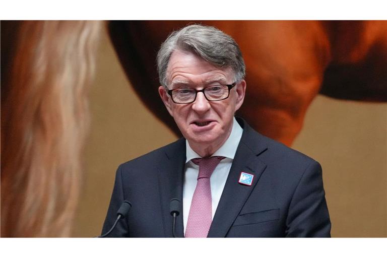 Gegen Peter Mandelson ermittelt die britische Polizei. (Archivbild)