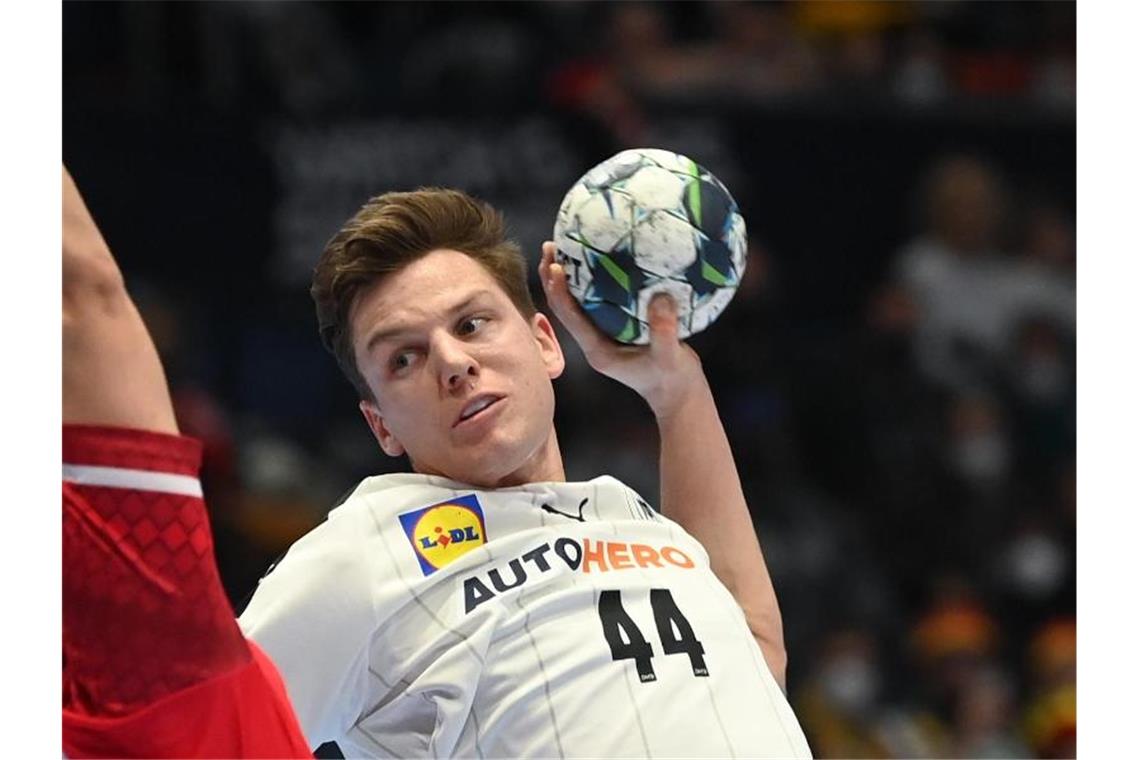 Blitz-Comeback: DHB-Team gegen Spanien mit Steinert Gegen Spanien dabei: Christoph Steinert. Foto: Marijan Murat/dpa