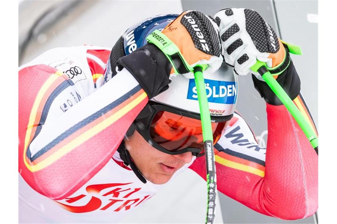 Gehört in Saalbach-Hinterglemm zu den Podiumskandidaten in der Abfahrt: Thomas Dreßen. Foto: Expa/Johann Groder/APA/dpa