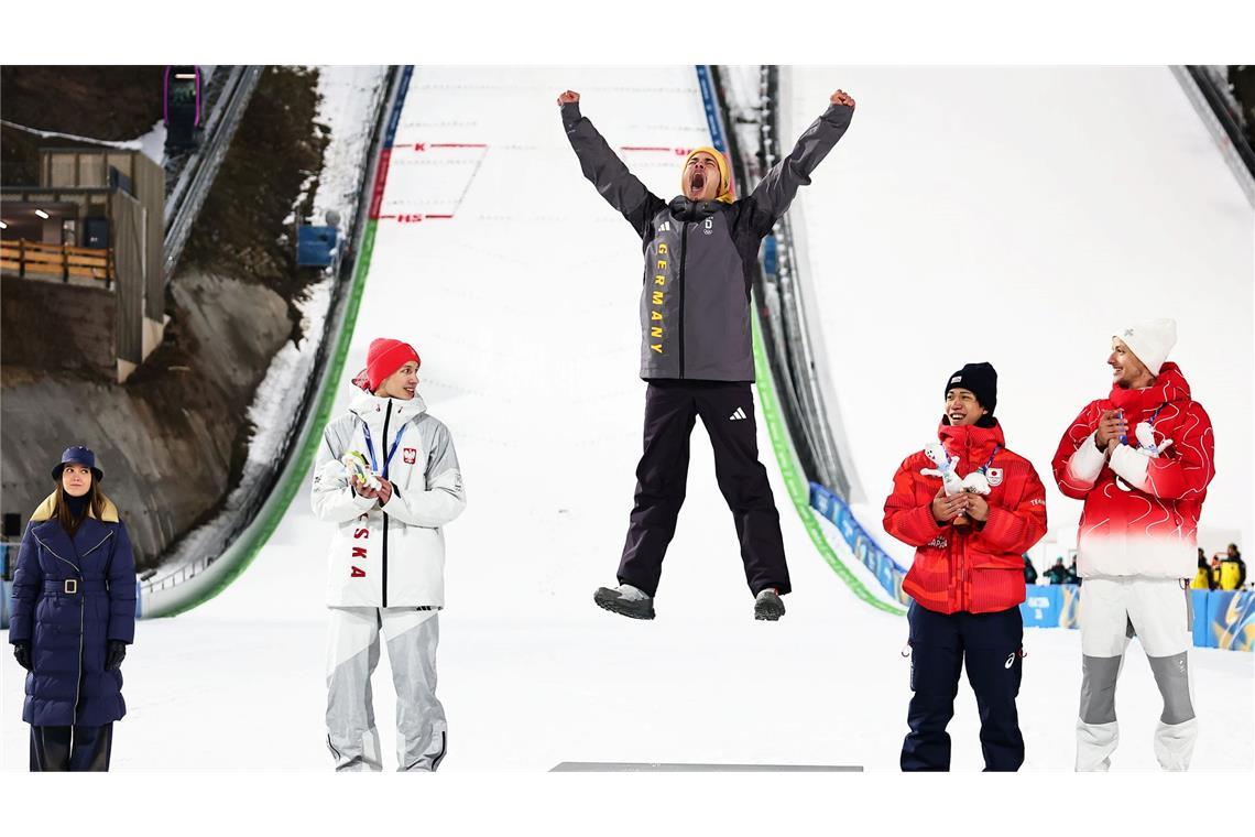 Geht es für Philipp Raimund auch auf der Großschanze hoch hinaus?