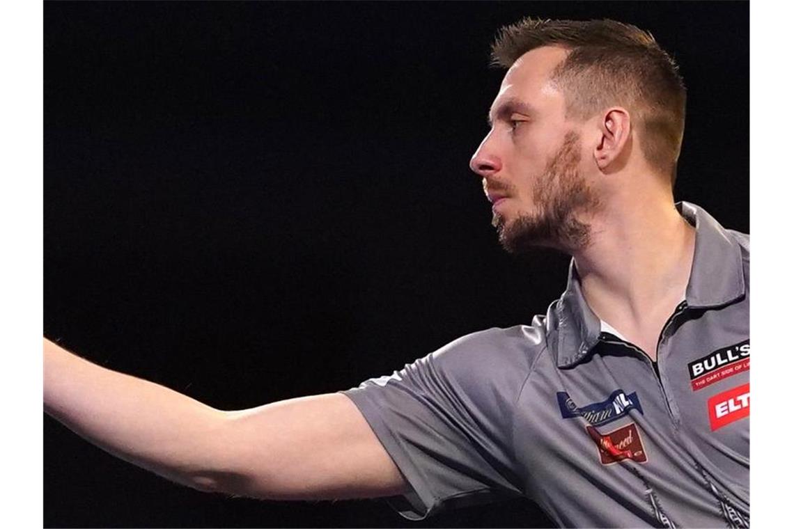 Deutscher Tag in London: Chancen für Hempel und Clemens Geht favorisiert in sein Drittrundenmatch bei der Darts-WM: Florian Hempel. Foto: Adam Davy/PA Wire/dpa