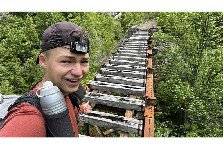 Geht gerne Risiko und weite Wege: Falk von Göler aus Sindelfingen.