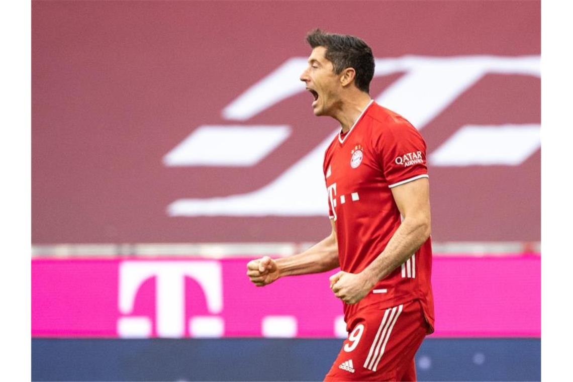 FC Bayern: Lewandowski stürmt in Salzburg Geht in Salzburg für den FC Bayern wieder auf Torejagd: Robert Lewandowski. Foto: Matthias Balk/dpa