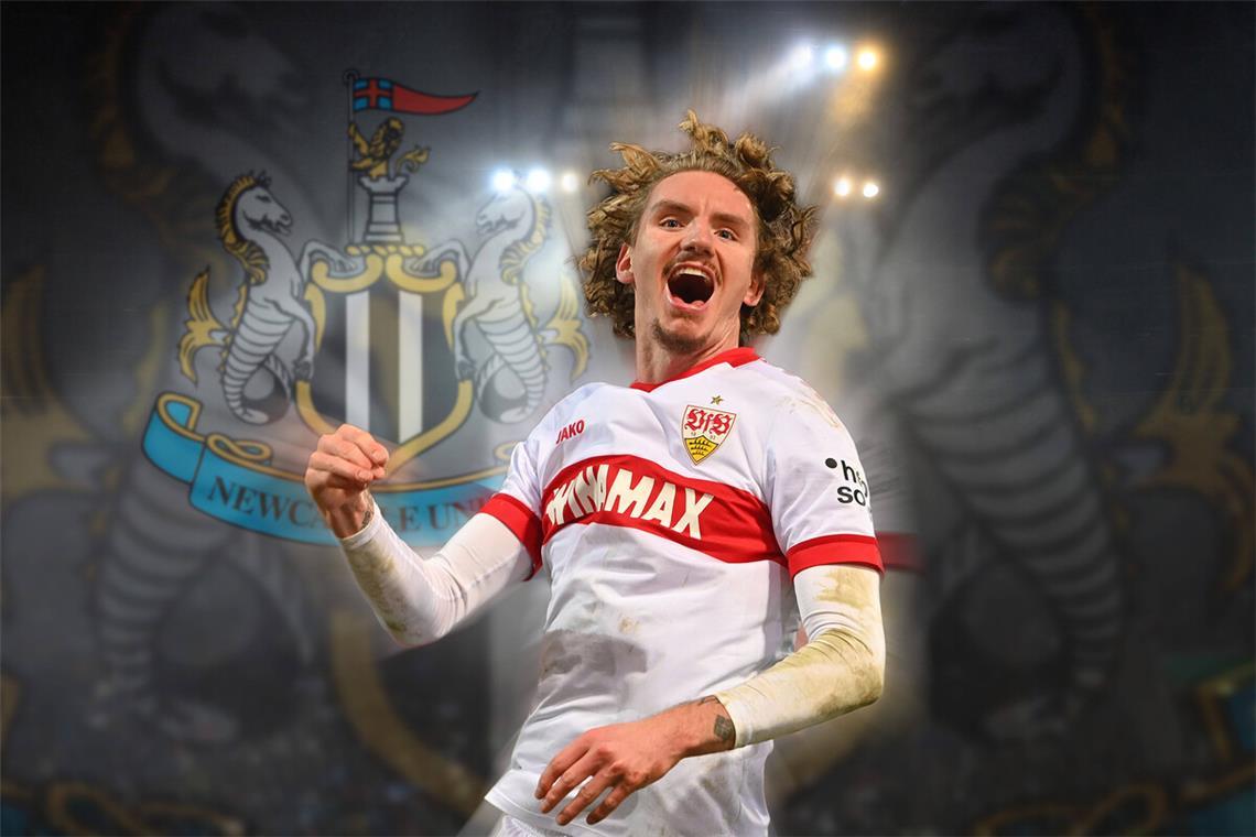 Die Bundesliga wird zur Ausverkaufsliga Geht künftig für Newcastle United auf Torejagd: Ex-VfB-Profi Nick Woltemade.