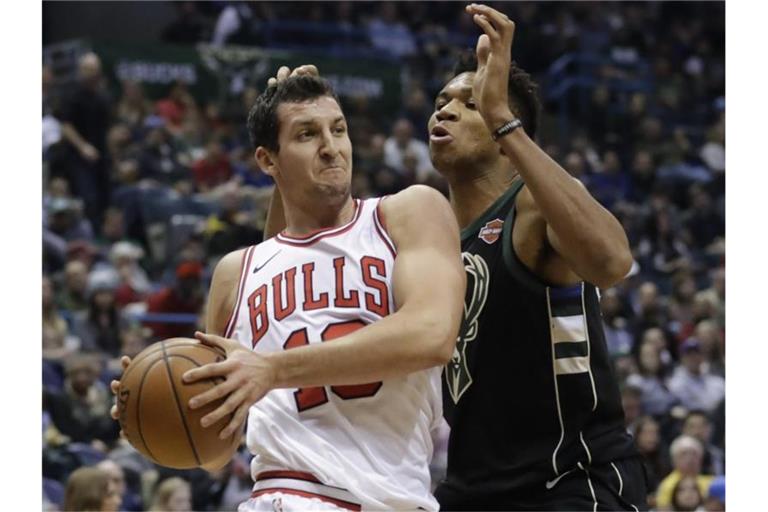 Geht künftig wieder für den FC Bayern auf Korbjagd: Paul Zipser. Foto: Morry Gash/AP