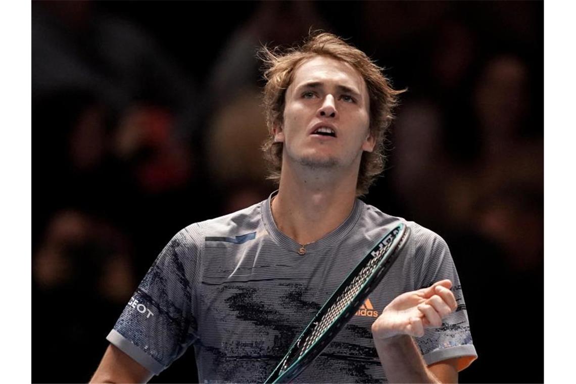 Zverev gegen Tsitsipas: Hoffnung auf Leistungssteigerung Geht mit Respekt in das Duell gegen den Griechen Stefanos Tsitsipas: : Alexander Zverev. Foto: John Walton/PA Wire/dpa