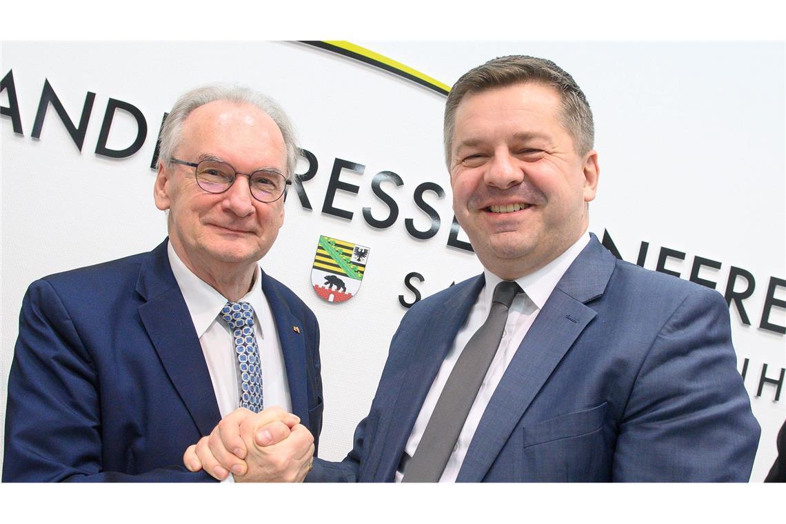 Gelingt die Übergabe von Reiner Haseloff (CDU) an Sven Schulze (CDU)? (Archivbild)