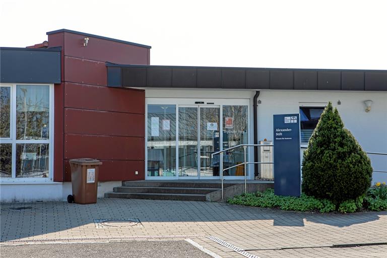 Gemeindepflegehaus in Aspach: Dort sind nun sowohl unter Mitarbeitern als auch Bewohnern Coronafälle aufgetreten. Foto: A. Becher