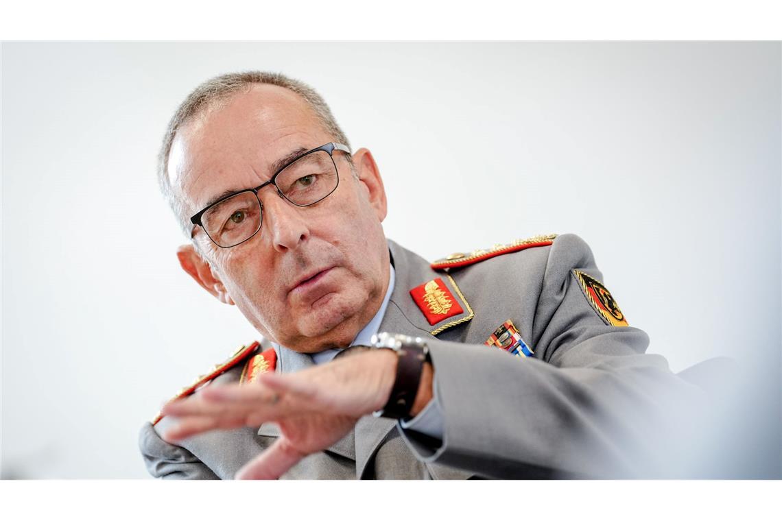 Generalinspekteur: Müssen "Drohnen gegen Drohnen einsetzen" Generalinspekteur Carsten Breuer