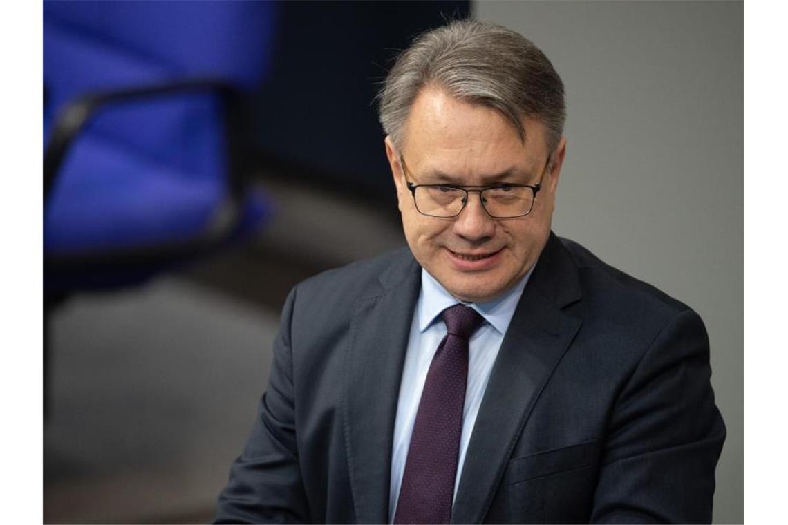 Georg Nüßlein, damals CSU-Mitglied und Abgeordneter im Bundestag. Foto: Soeren Stache/zb/dpa