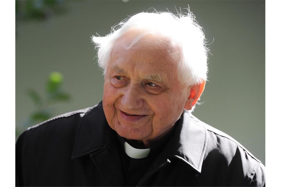 Bruder des emeritierten Papstes Benedikt XVI. ist tot Georg Ratzinger, der ältere Bruder des emeritierten Papstes Bendikt XVI. ist gestorben. Foto: picture alliance / dpa