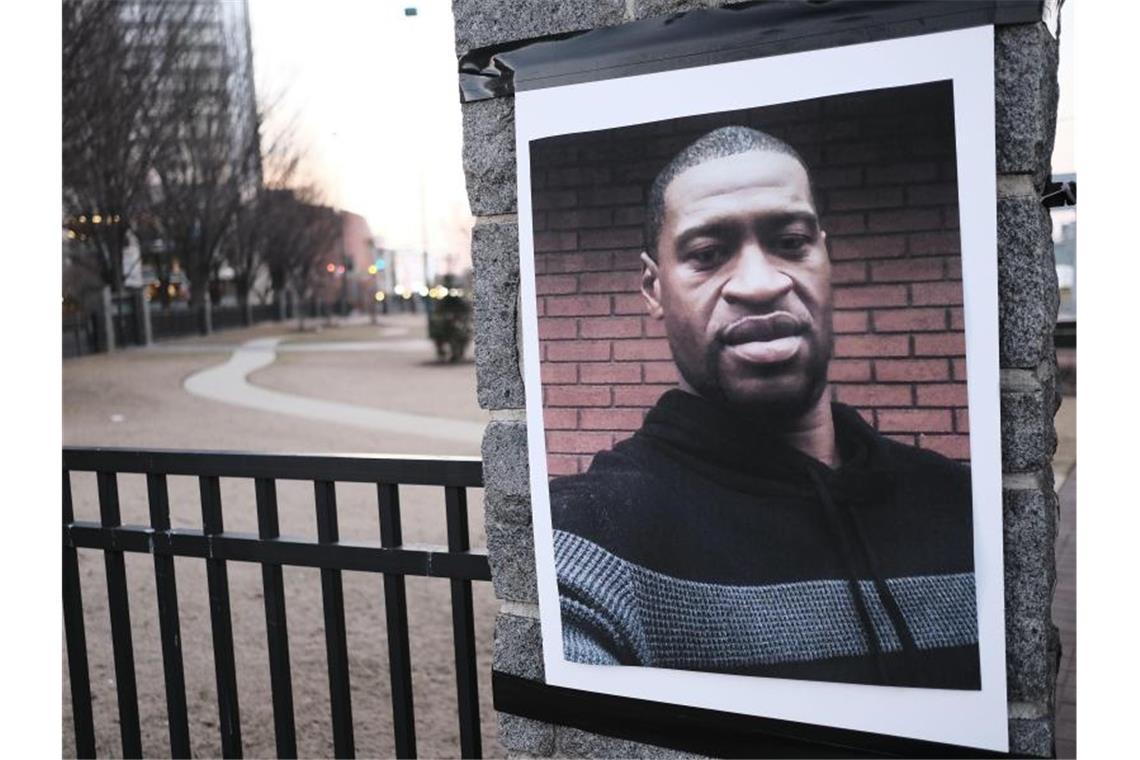 Prozess: Wird es nach George Floyds Tod Gerechtigkeit geben? George Floyd war am 25. Mai 2020 in Minneapolis bei einer Festnahme ums Leben gekommen. Foto: John Arthur Brown/ZUMA Wire/dpa