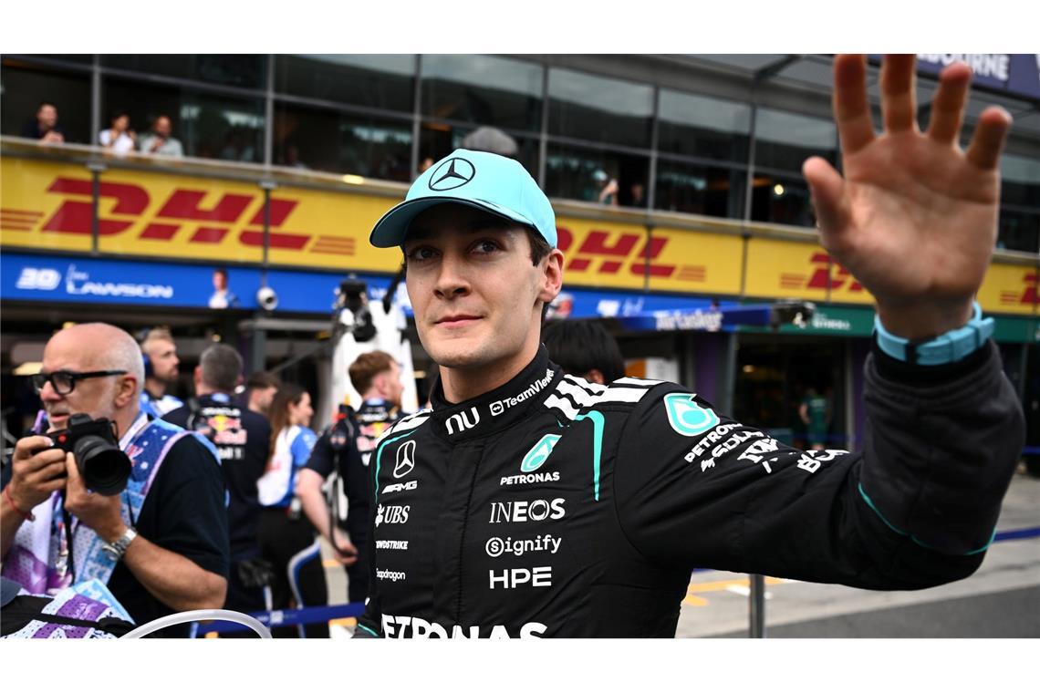 George Russell darf sich feiern lassen.