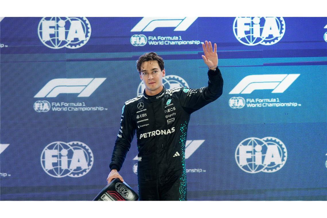 George Russell holte sich mit einem Streckenrekord die Pole Position.