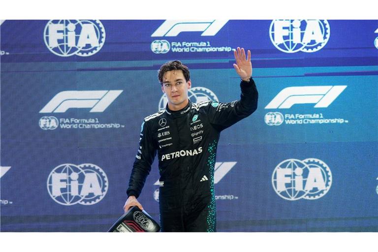 George Russell holte sich mit einem Streckenrekord die Pole Position.