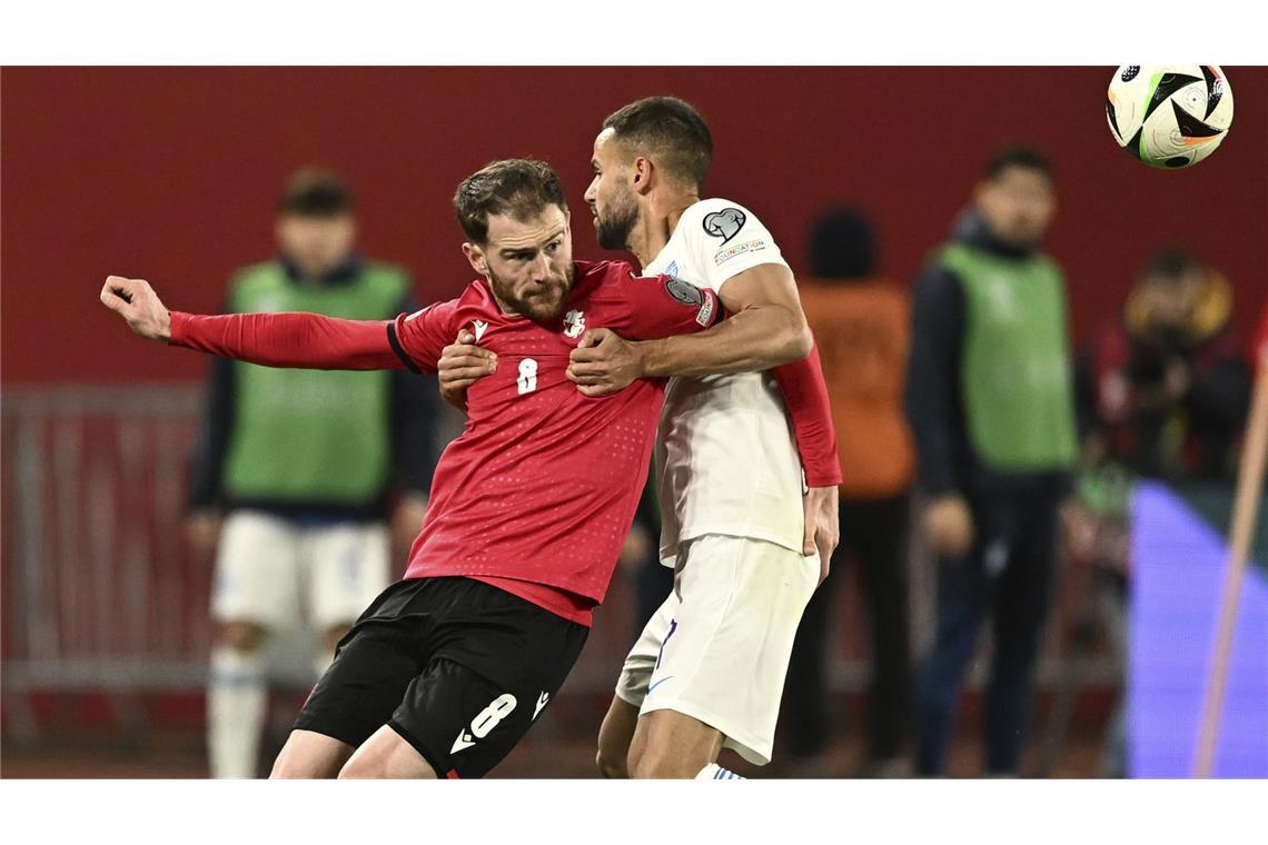 Georgien erstmals für EM qualifiziert – Sieg gegen Griechenland