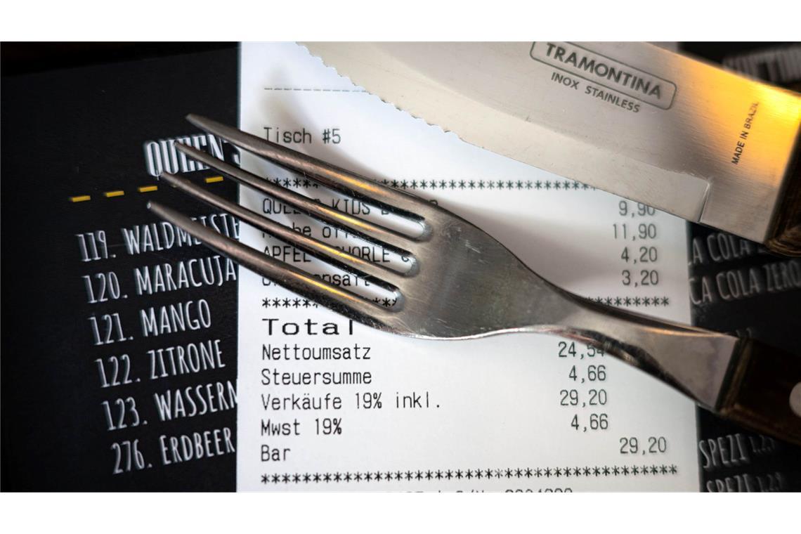 Schlechte Geschäfte im Gastgewerbe Geplante Mehrwertsteuersenkung soll der Branche helfen (Symbolbild)