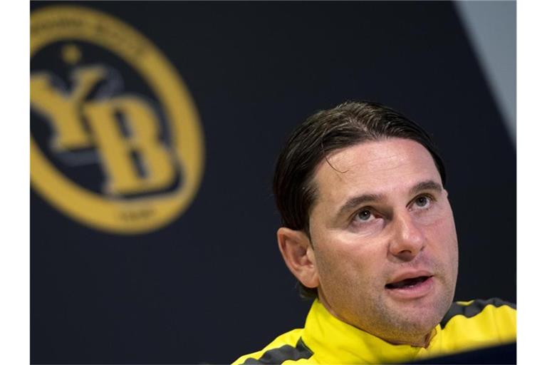 Gerardo Seoane soll Berichten zufolge einen Zweijahresvertrag bei Bayer Leverkusen bekommen. Foto: Anthony Anex/KEYSTONE/dpa