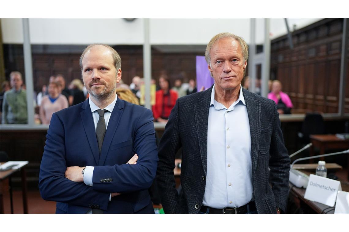 Gerhard Dellings Verteidiger David Rieks meint, dass der Vorwurf der Beihilfe zur Kindesentziehung gegen seinen Mandanten nicht zutrifft.