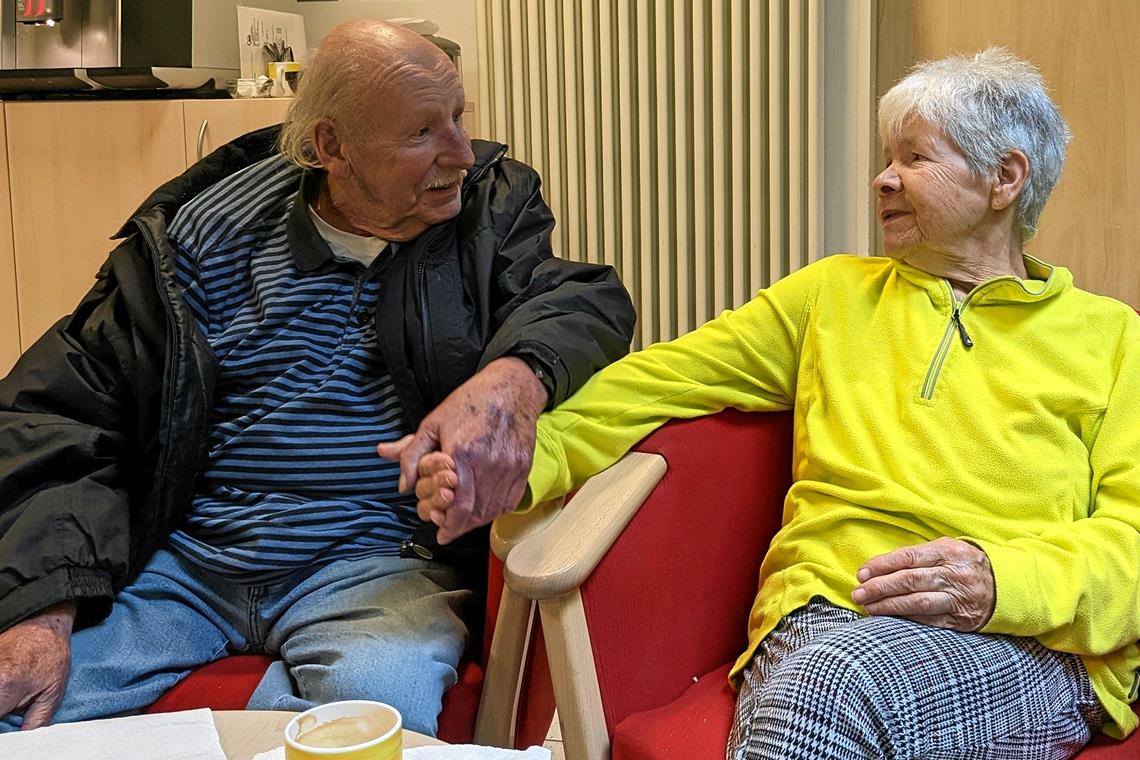 Backnanger Ehepaar feiert diamantene Hochzeit: Haltestelle auf dem Weg zum Glück Gerhard Sperl wird den Tag ihrer diamantenen Hochzeit auf jeden Fall mit seiner geliebten Anneliese verbringen. Foto: privat