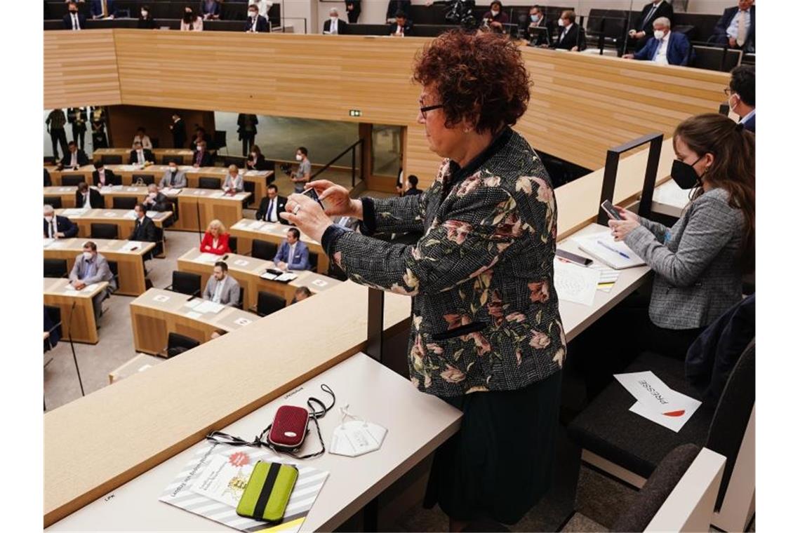 Gerlinde Kretschmann wünscht ihrem Mann vor allem Ruhe