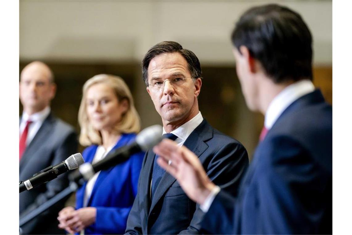 Neue Ministerriege der Niederlande - Rutte will „neuen Elan“