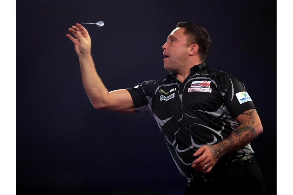Darts-Weltmeister Price positiv auf Coronavirus getestet Gerwyn Price wurde positiv auf das Coronavirus getestet. Foto: Adam Davy/PA Wire/dpa