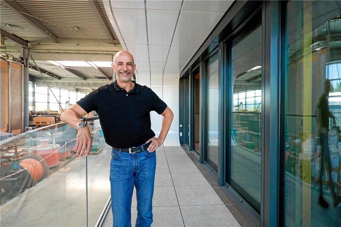 Geschäftsführer Marcus Püttmer berichtet, dass es zu Produktionsausfällen gekommen ist. Archivfoto: Alexander Becher