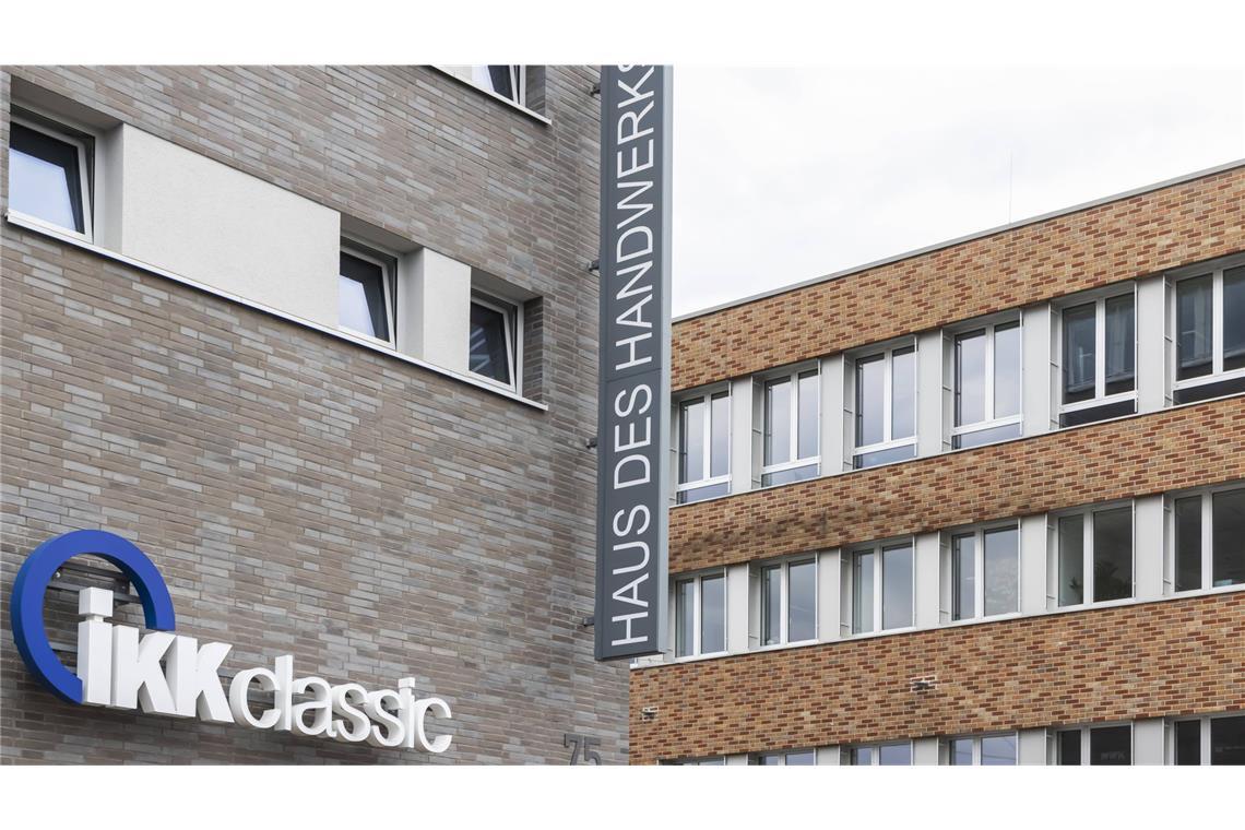 Geschäftsstelle der IKK classic in Göppingen.