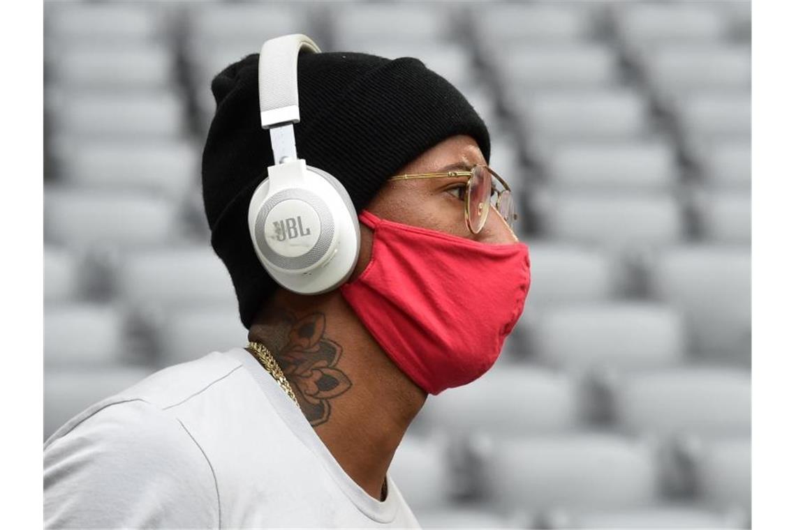 Geschockt von den Bildern der Unruhen aus den USA: Jérôme Boateng. Foto: Christof Stache/AFP/Pool/dpa